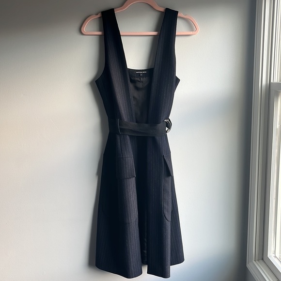 Marissa b Jackets & Coats Marissa b Pinstripe Vestdress With